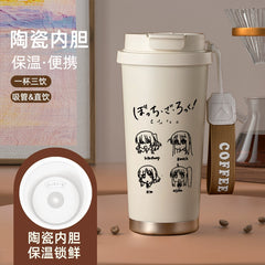 Anime Logo Coffee Thermos Cup