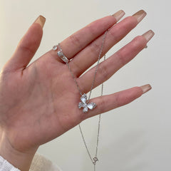 Exquisite Butterfly Pendant Necklace