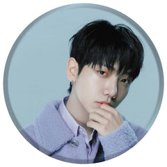 BND Magazine Badge Mirror Keychain