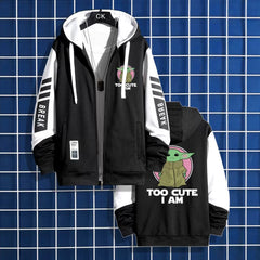 Mandalorian Zip Up Hooded Loose Jacket