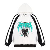Cute KPOP Evil Doll Printed Pocket Hoodie