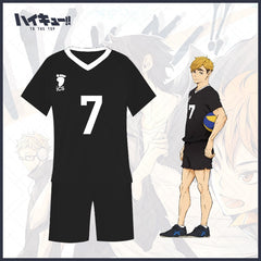Unisex Inarizaki High Cosplay Short Sleeve Tee and Shorts Sportswear
