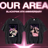 Vintage BP Eighth Anniversary Poster Washed T-shirt