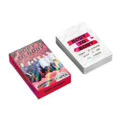 60PCS BODY TO BODY Flash Photocard Sticker