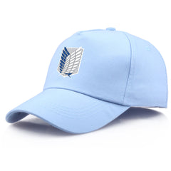 Leisure Anime Logo Print Baseball Cap