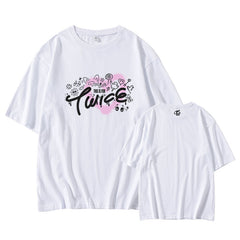 TWICE THIS IS FOR Printed Crew Neck T-Shirt
