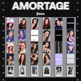 JISOO AMORTAGE Photocard Collection