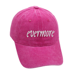 Vintage Washed Evermore Embroidery Baseball Cap