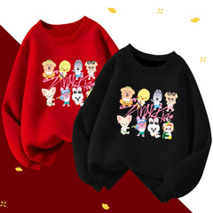 SKZ00 Pullover Crew Neck Fleece Sweatshirt
