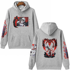 Men's Anime Pattern Printed Hoodie