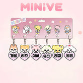 IVE "MINIVE" Name Tag Acrylic Keychain