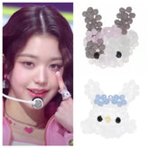 Wonyoung Bunny Crystal Ring