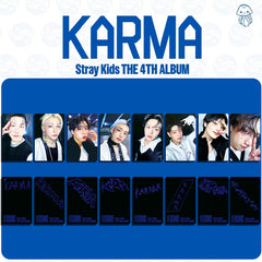 SKZ "KARMA" Album Bonus Photocards 8PCS