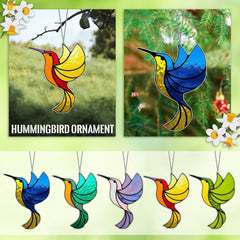 Colorful Hummingbird Suncatcher