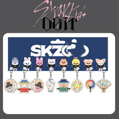 SKZ DOIT Series Acrylic Pendant Keyring Set