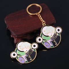 Anime Cartoon Character Keychain Brooch Badge