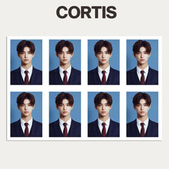CORTIS Suit Photo One Inch ID Photo