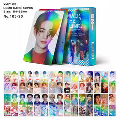 60 KPOP Laser Cards Collection