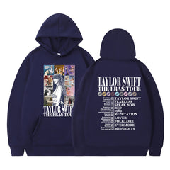 Unisex Taylor Graphic Print Casual Pullover Hoodie