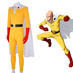 Saitama Anime Cosplay Costume Set