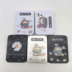 GD Cat Cartoon Iron Storage Box