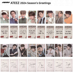 Kpop Season's Greetings POSTCARD
