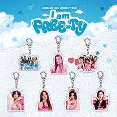 Yuqi SOYEON SHUHUA I Feel Keychain
