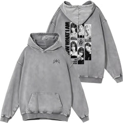 Vintage IVE SHOW WHAT I AM Cotton Washed Hoodie