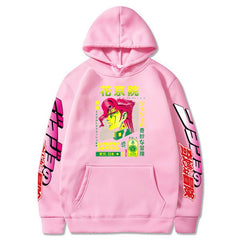 Men's JOJO Anime Pattern Loose Hoodie