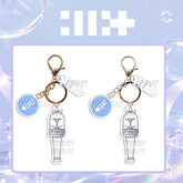 ILLIT Acrylic Lightstick Pendant Keychain