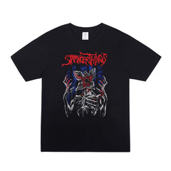 Demogorgon Loose Cotton Short Sleeve T-Shirt