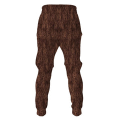 Unisex Ewok Cosplay 3D Digital Print Hoodie Pants