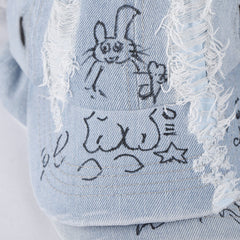 NJZ HANNI DANIELLE Rabbit Ear Hat