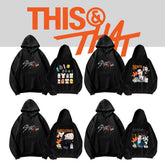 SKZ THIS & THAT Cartoon Print Pullover Hoodie