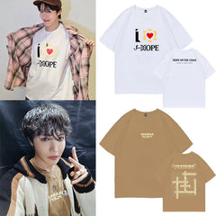 KPOP HopeOnTheStage Cotton Loose T-shirt
