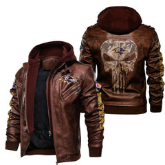 Chic Punisher Thickened PU Leather Jacket