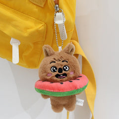 Creative KPOP Cartoon Donut Plush Toy Pendant