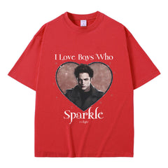 Twilight I Love Boys Who Sparkle T-shirt