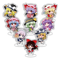 Nine-piece Set Anime Standing Figure