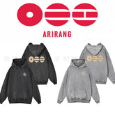 Vintage BANGTAN LOGO Casual Cotton Washed Hoodie
