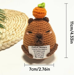 Positive TACO Crocheted Doll