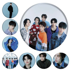 BND Magazine Badge Mirror Keychain