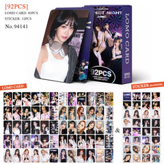 92 KPOP PERFECTNIGHT LOMO Cards