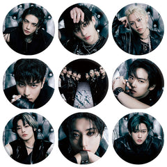 Kpop Mirror Keychain Pendant Tinplate Badge