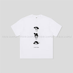 BP MELODY Pattern Print Short-sleeved T-shirt