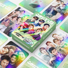 60PCS CORTIS GREENGREEN Flash Photocard Sticker