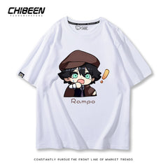 Men's and Women's Rampo Anime Short-sleeved T-shirt