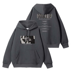 CxM DoubleUp Logo Print Hoodie Jacket