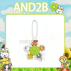 ZhangHao Ricky Cartoon Acrylic Pendant Keychain