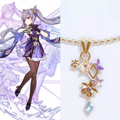Trendy Game Carved Cosplay Necklace